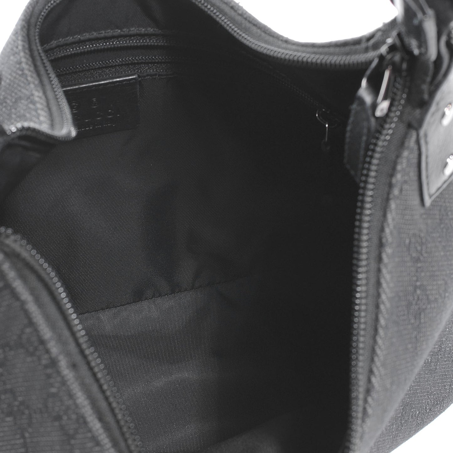 Monogram Small Hobo Black