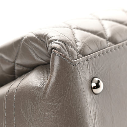 Chanel Aged Calfskin Medium Lady Pearly Flap Grey 9 of 16