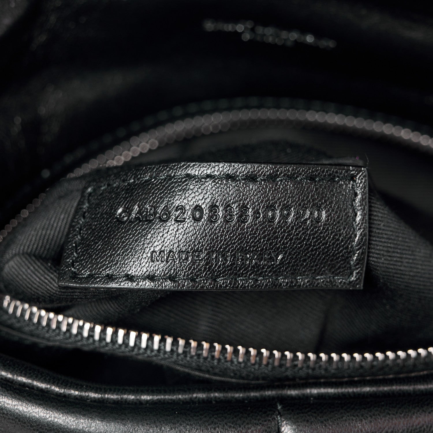 Saint Laurent Lambskin Quilted Toy Loulou Puffer Monogram Chain Satchel Black 8 of 12