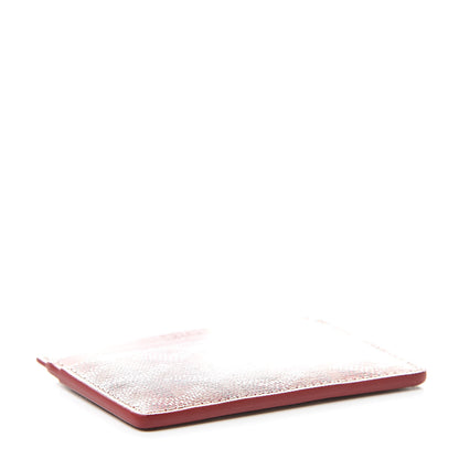 Goyard Goyardine Saint Sulpice Card Holder Red 4 of 7