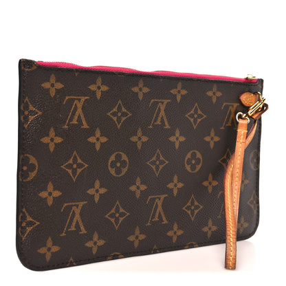 Louis Vuitton Monogram Neverfull MM GM Pochette Pivoine 3 of 7