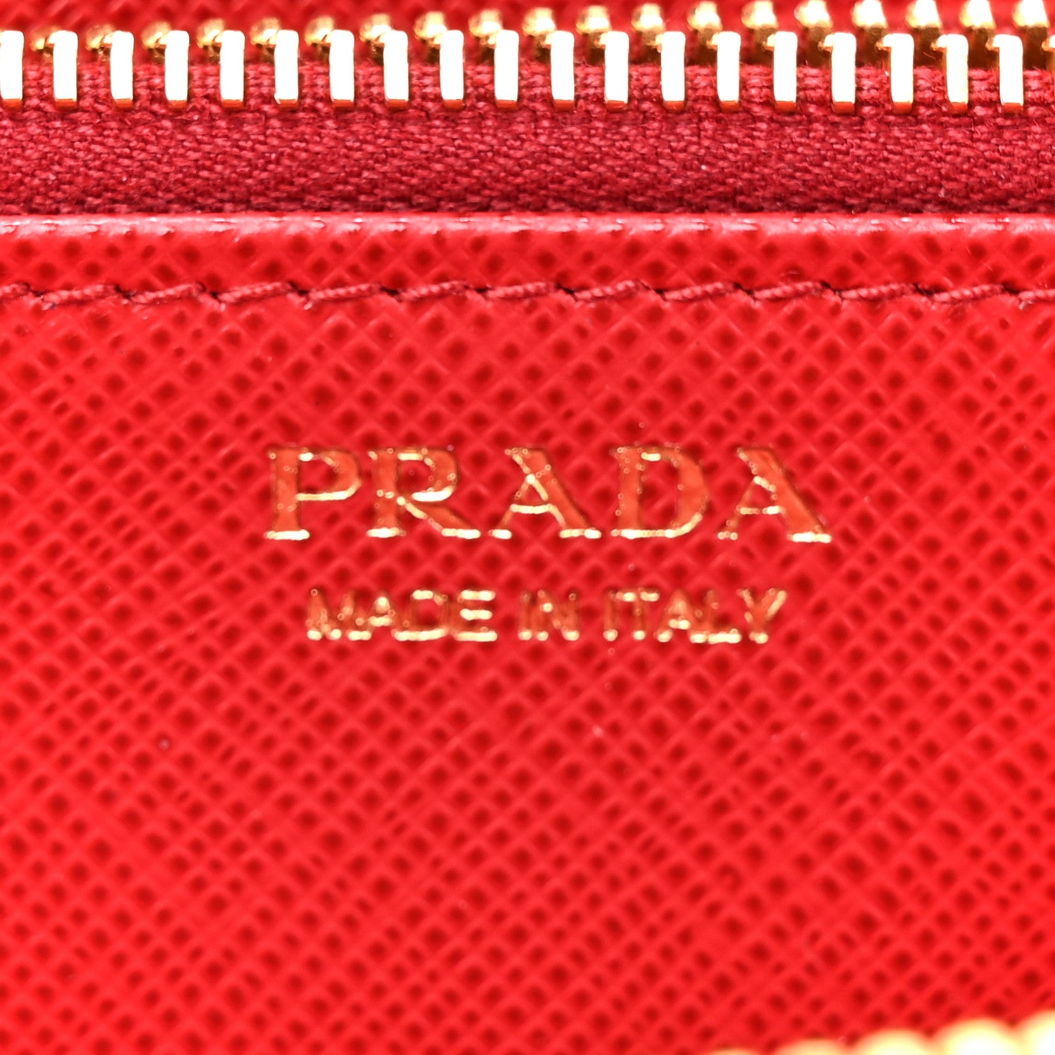 Prada X UNIVERSAL STUDIOS Saffiano Frankenstein Rose Zip Around Wallet Lacca 6 of 7