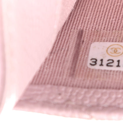 Chanel Caviar Quilted Card Holder Light Pink 8 of 9