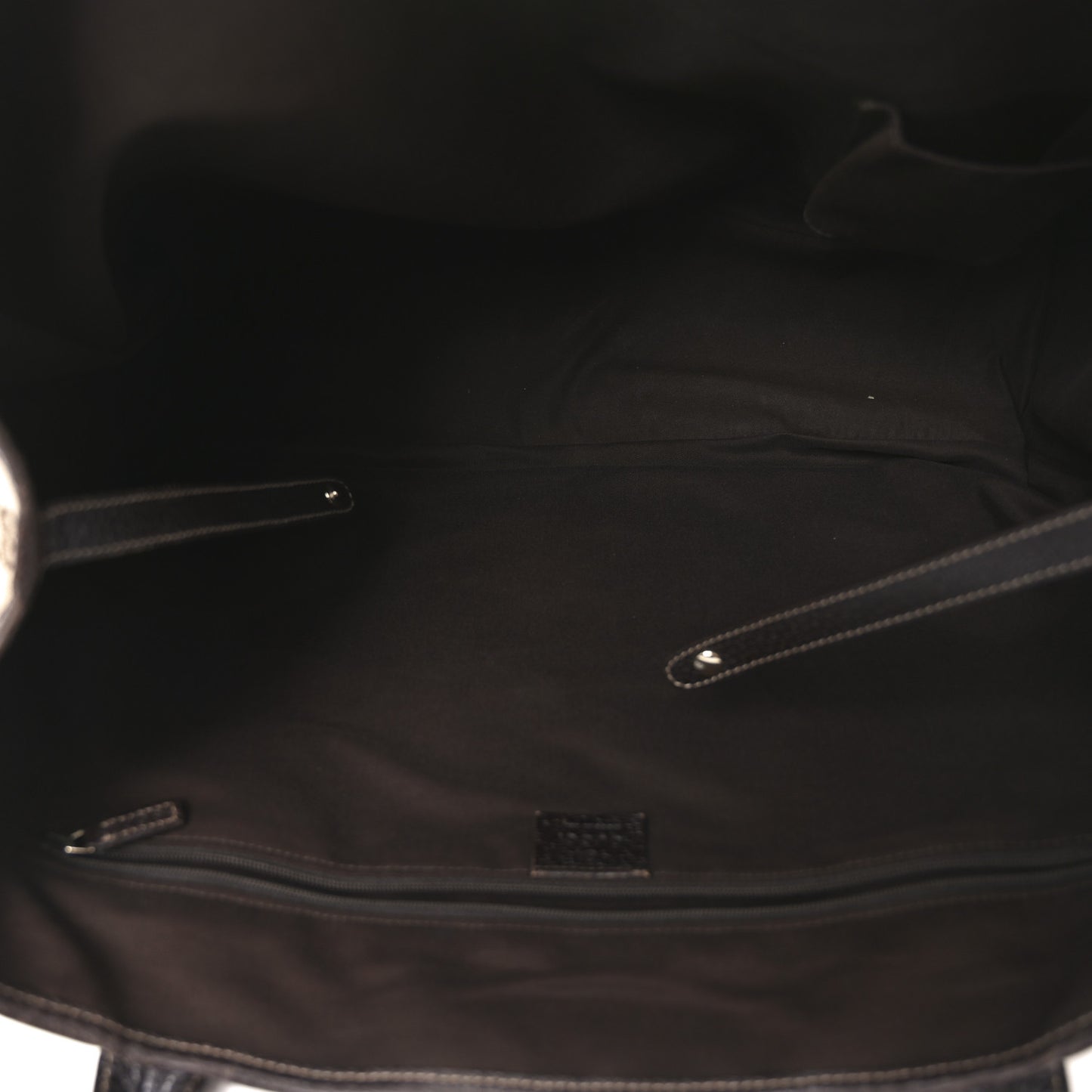 Monogram Large Princy Tote Dark Brown