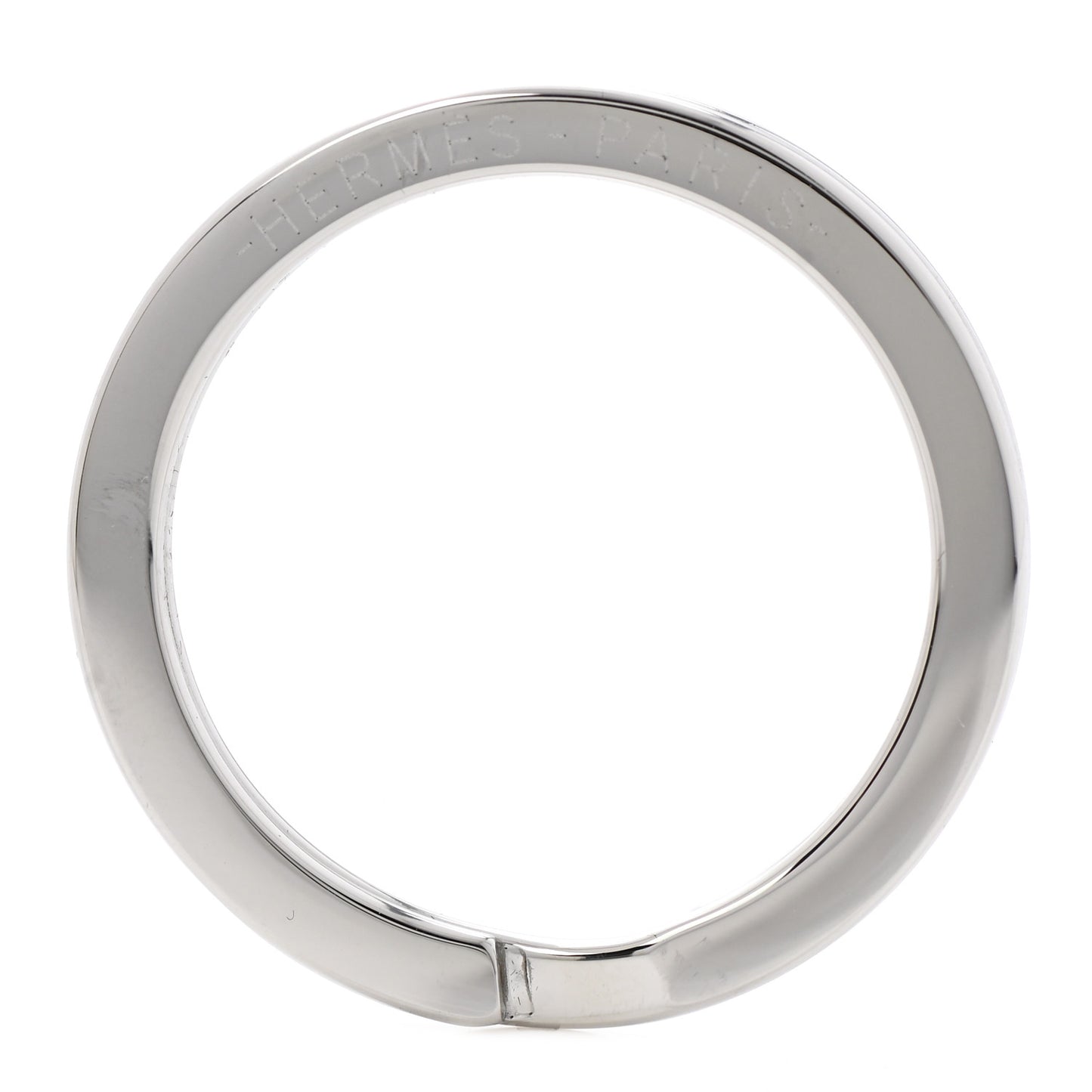 Palladium Cadenas Horse Key Ring