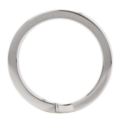 Hermes Palladium Cadenas Horse Key Ring 4 of 5