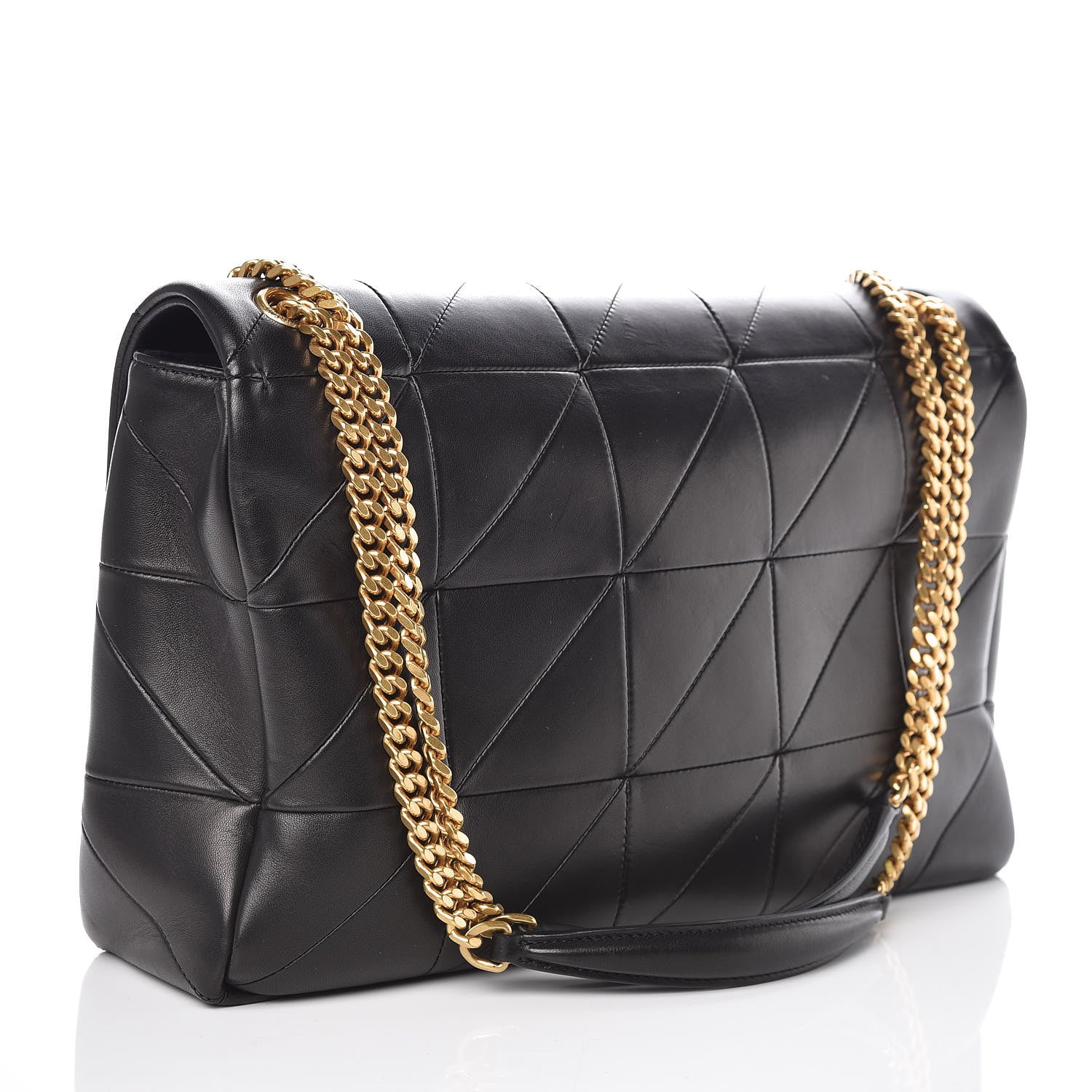 Saint Laurent Lambskin Patchwork Monogram Large Jamie Black 3 of 8