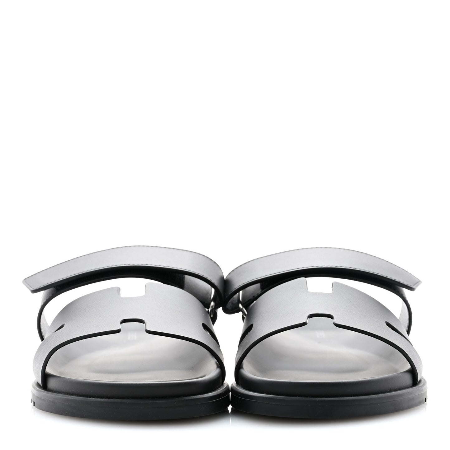 Calfskin Mens Chypre Sandals 42.5 Black