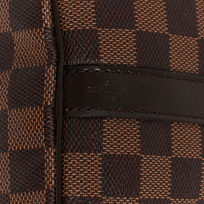 Louis Vuitton Damier Ebene Speedy Bandouliere 25 10 of 14