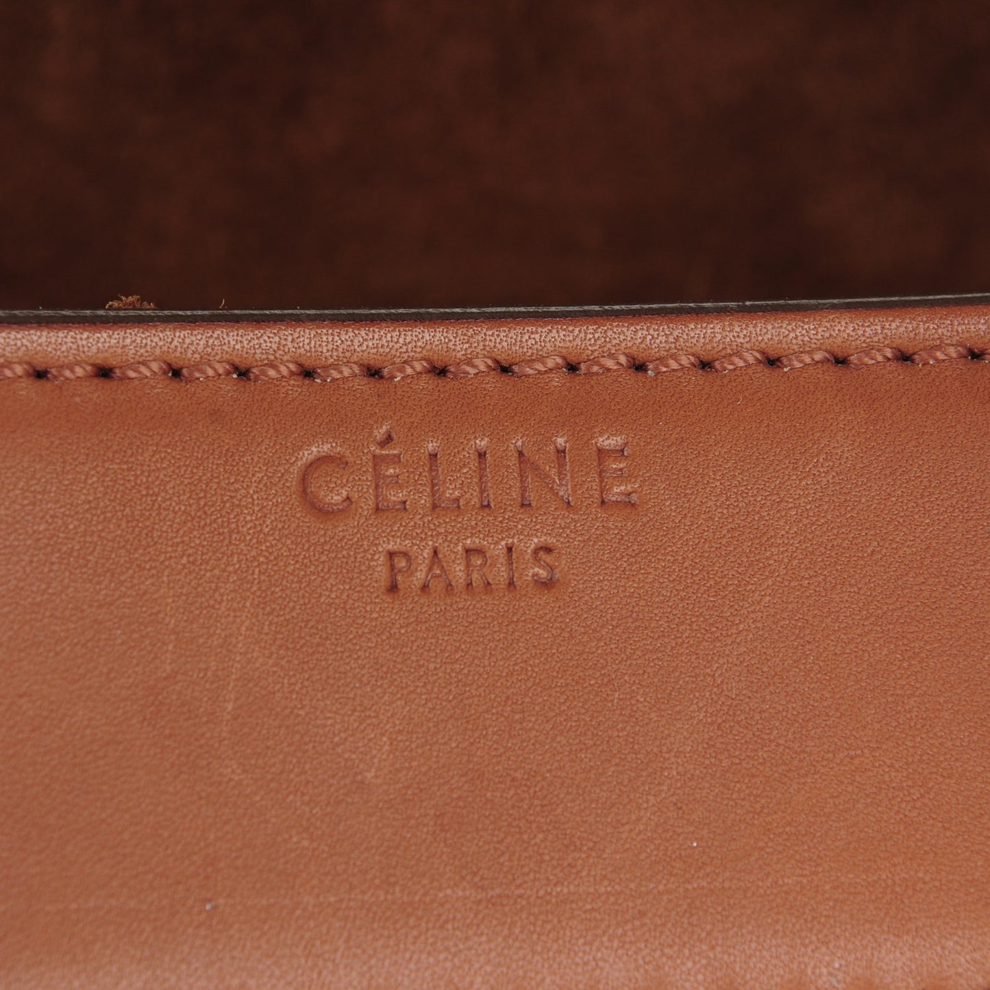 Natural Calfskin Medium Phantom Luggage Tan