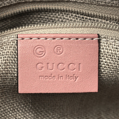 Gucci Soft Microguccissima Medium Crossbody Bag Soft Pink 6 of 10