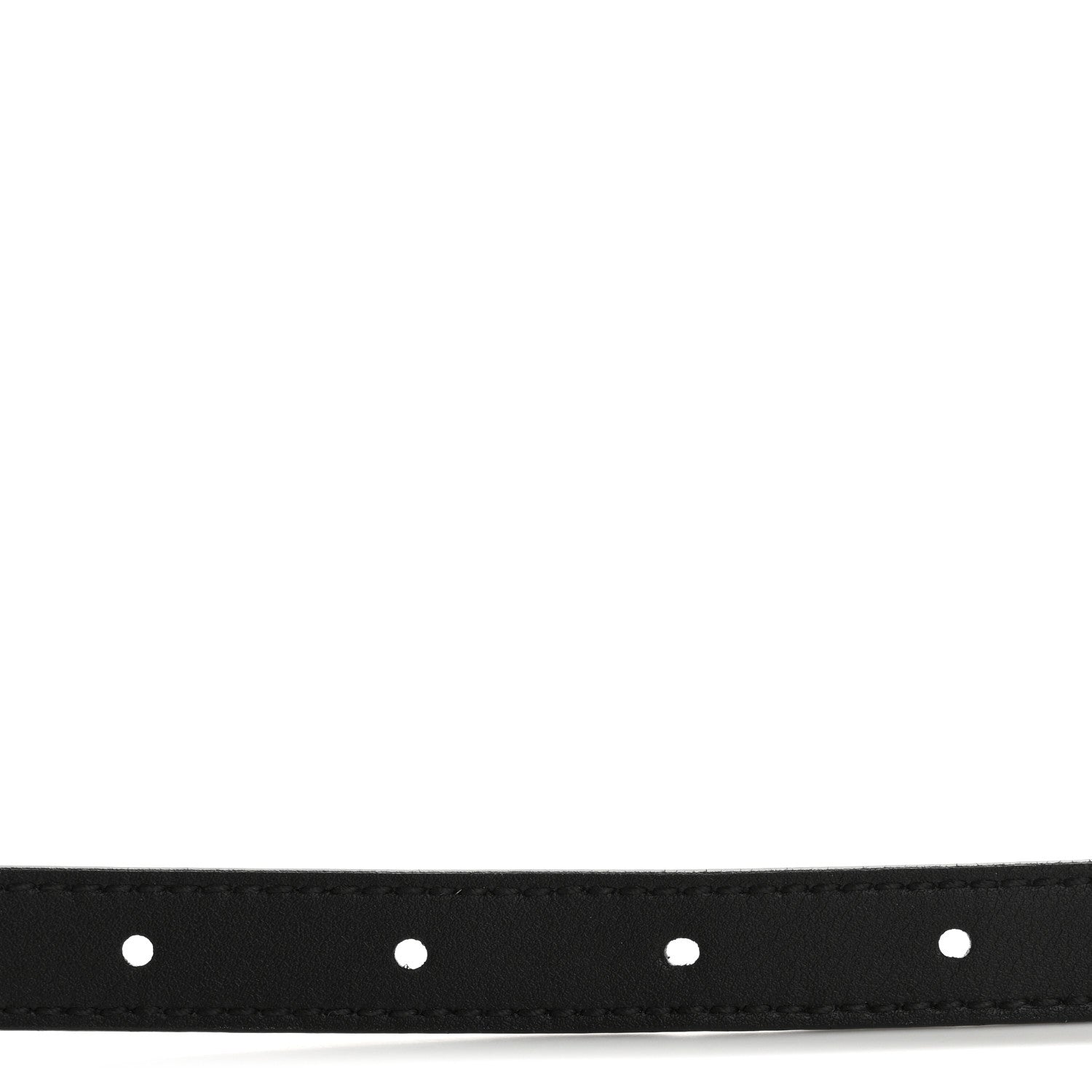 Gucci Calfskin Round Interlocking G 20mm Belt 110 44 Black 4 of 5