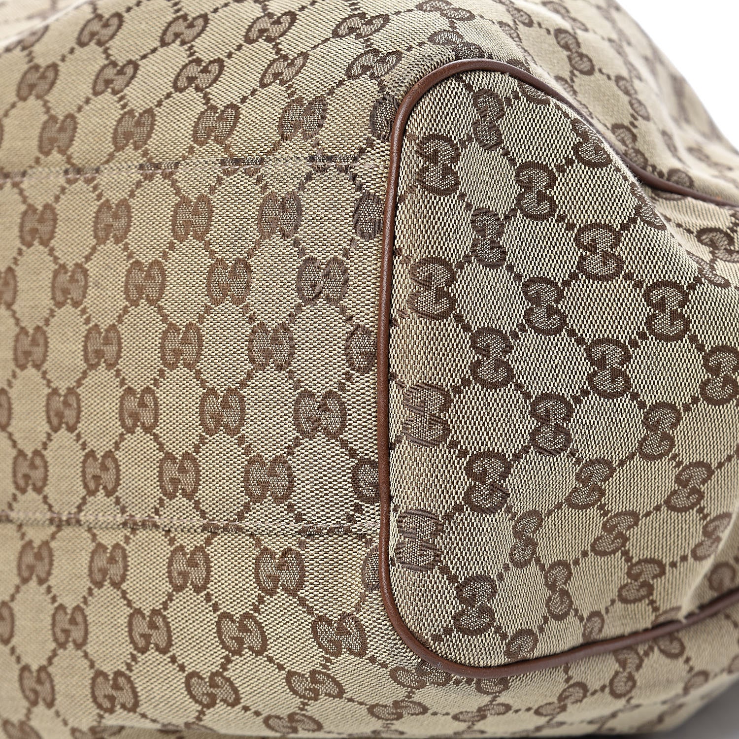 Gucci Monogram Large Sukey Tote Brown 10 of 15