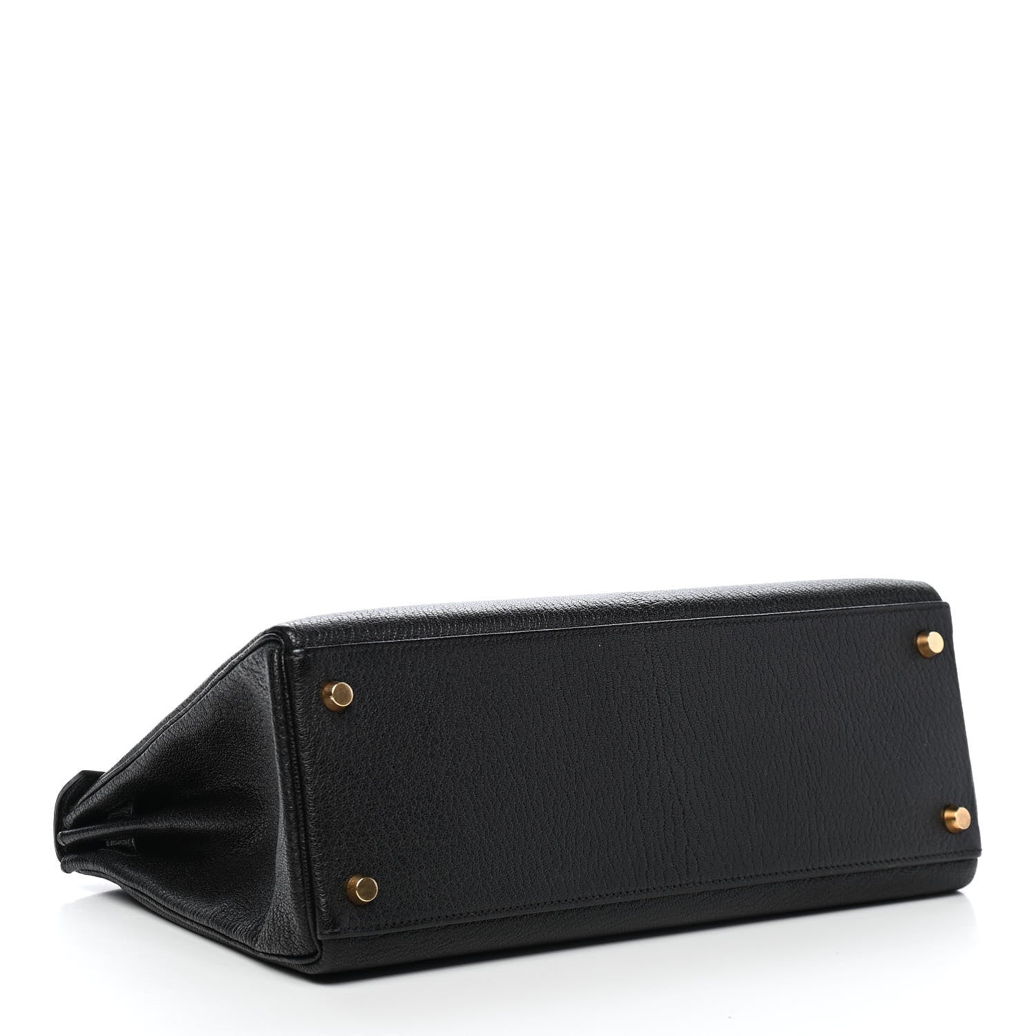 Hermes Chevre De Coromandel Kelly Retourne 32 Black 3 of 8