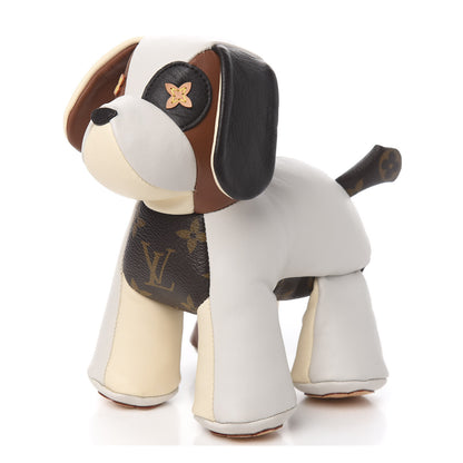 Louis Vuitton Calfskin Monogram Doudou Oscar Dog Beige 1 of 8