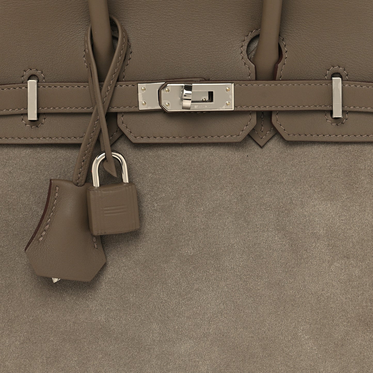 Veau Doblis Swift Grizzly Birkin 25 Etoupe