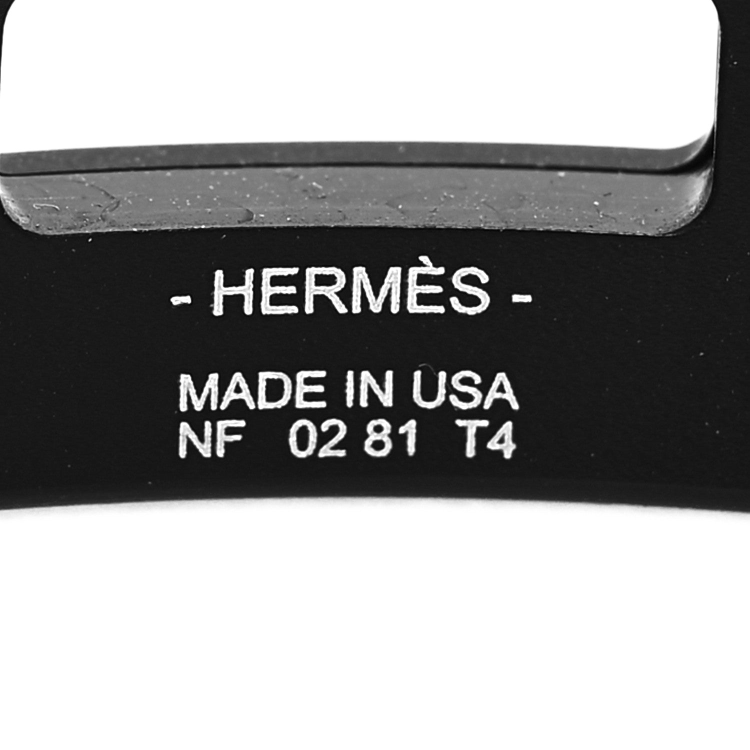 Hermes Aluminium Kelly Bracelet T4 So Black 4 of 4