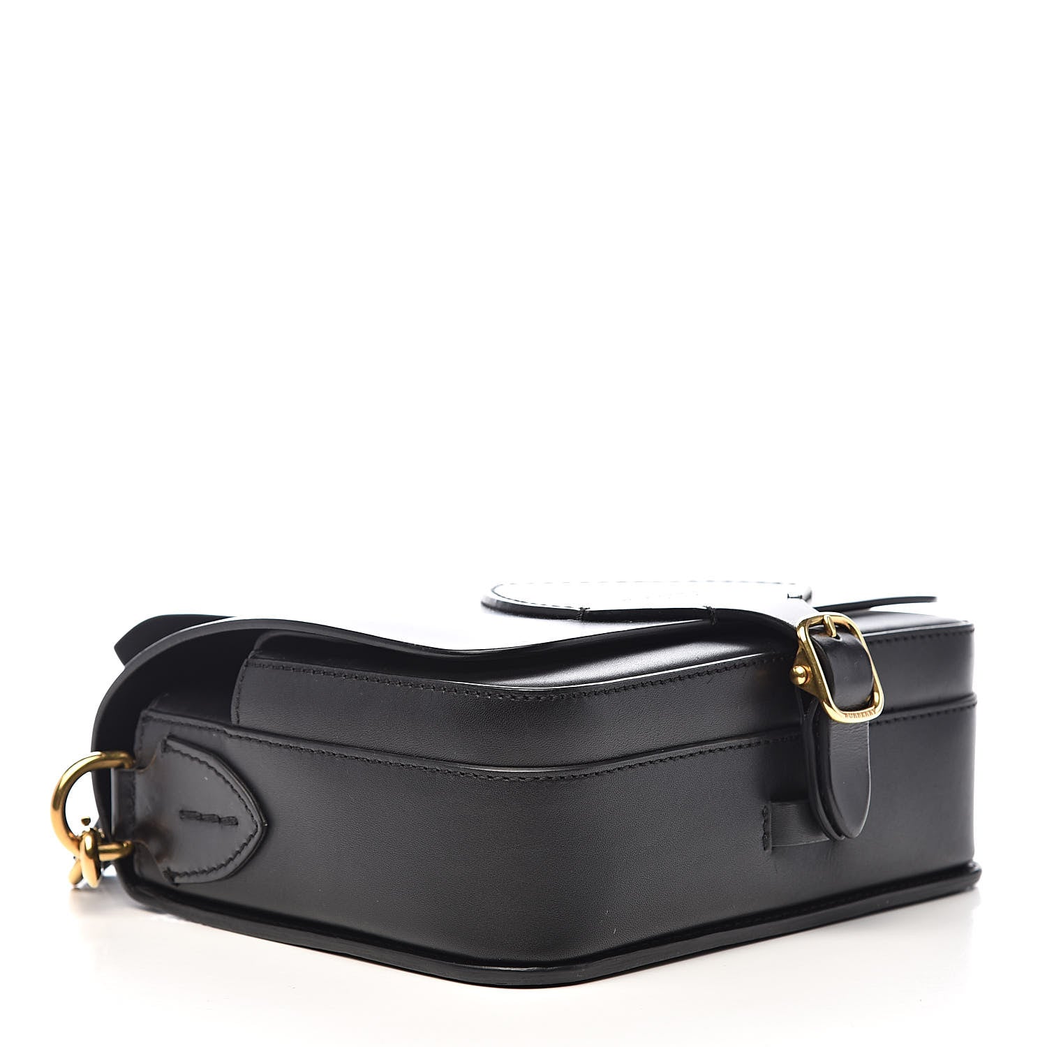 Burberry Supple Bridle Square Satchel Black 4 of 18