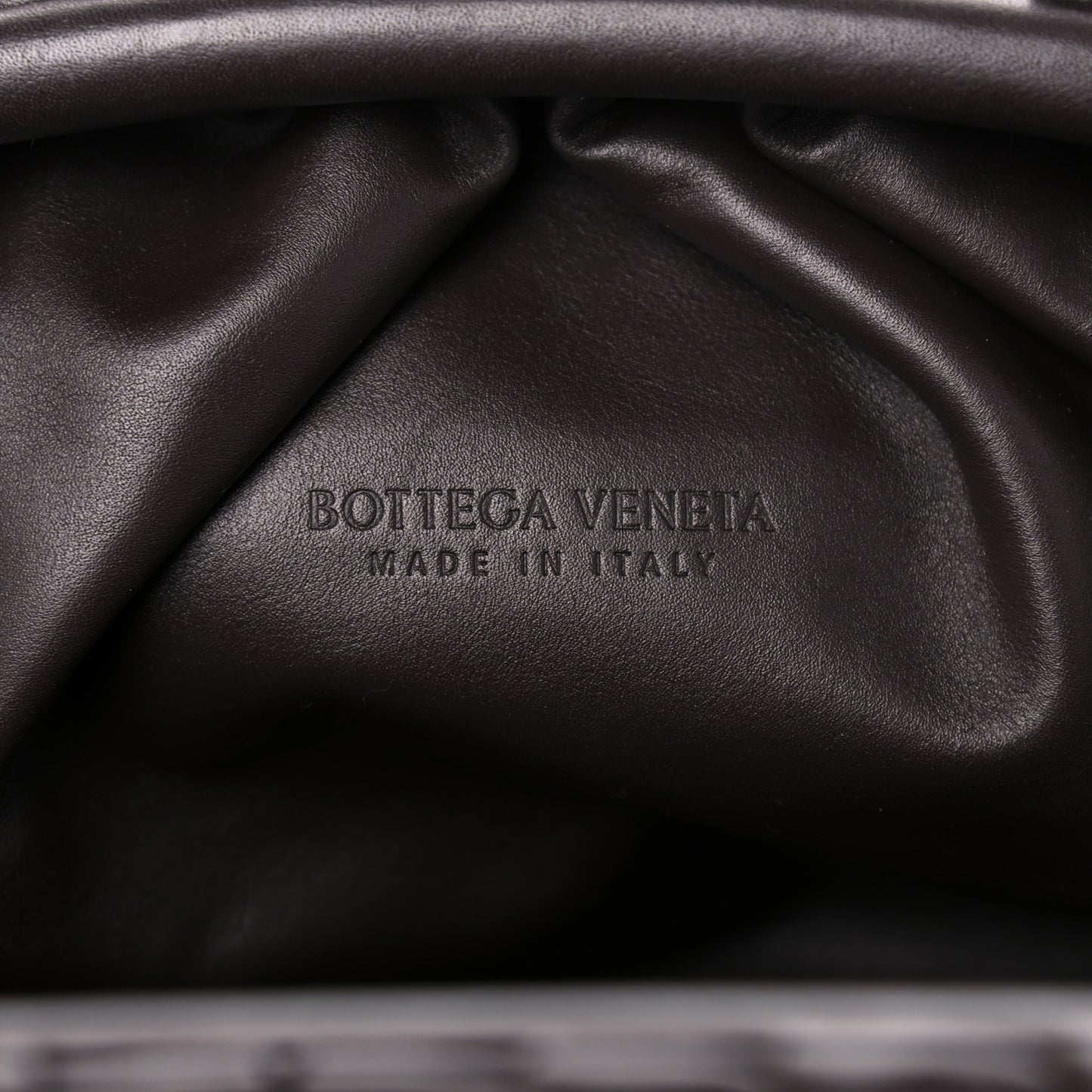 Smooth Butter Calf The Pouch Oversized Clutch Fondant