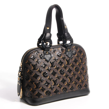 Louis Vuitton Monogram Sequins Eclipse Alma Black 3 of 7