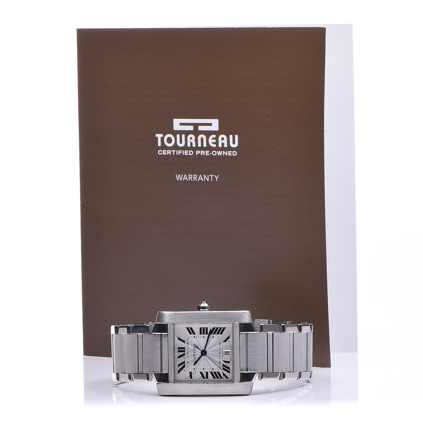 Stainless Steel 28mm Tank Francaise Automatic Watch
