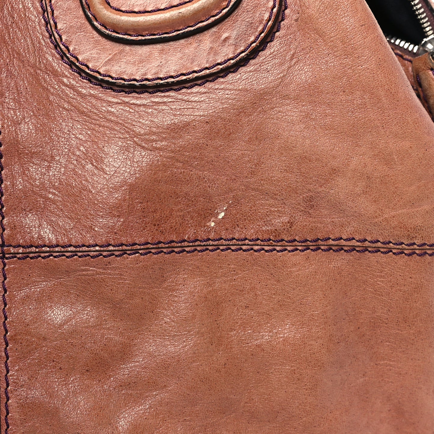 Wrinkled Lambskin Medium Nightingale Tan