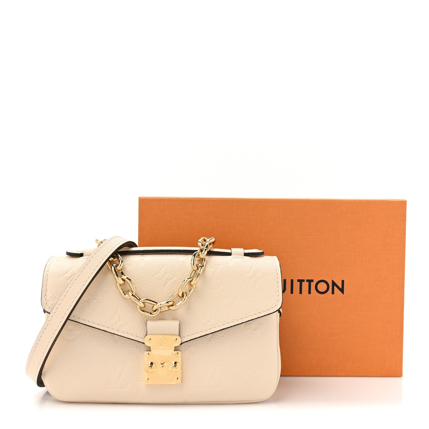 Empreinte Pochette Metis East West Cream