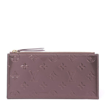 Louis Vuitton Vernis Felicie Chain Wallet Zippered Insert Rose Cuivre 1 of 6