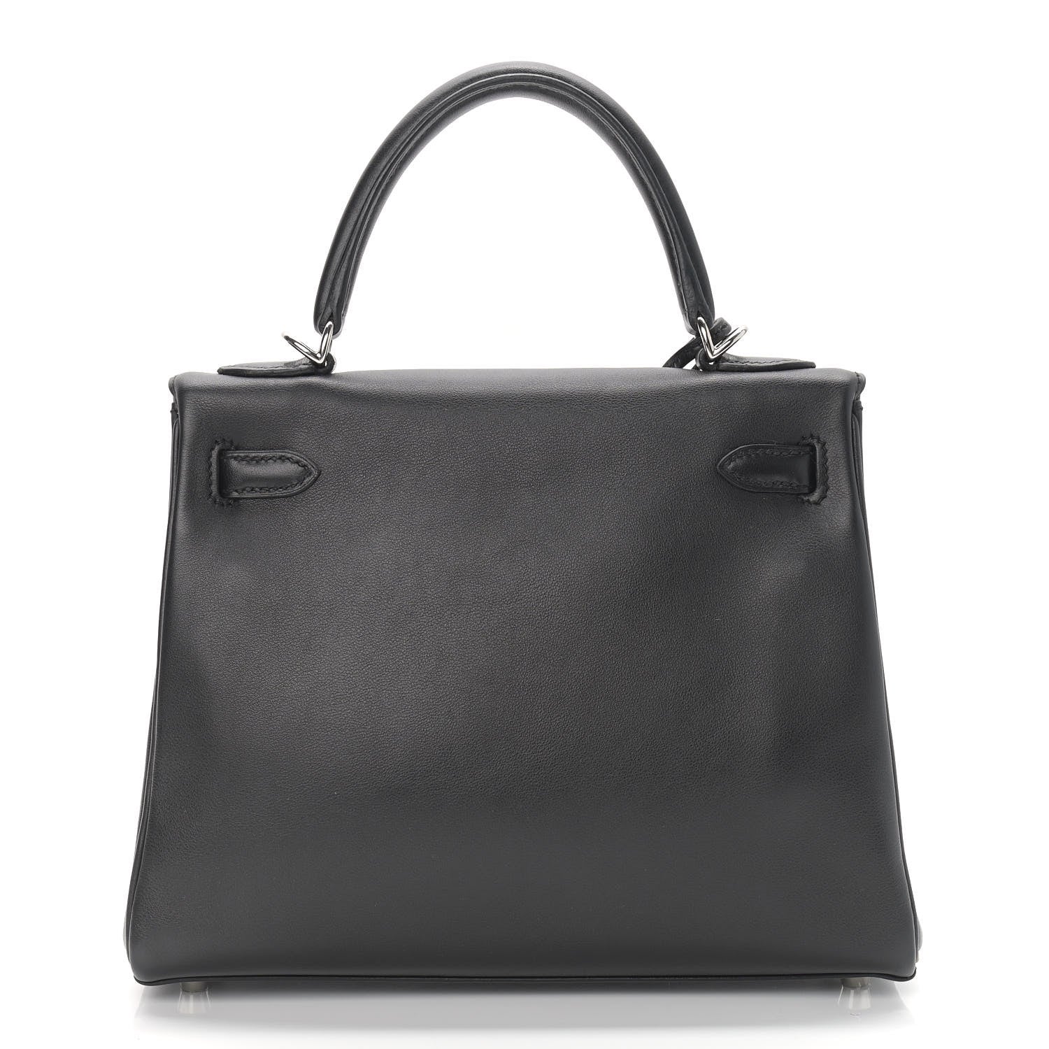 Hermes Swift Kelly Retourne 25 Black 4 of 35