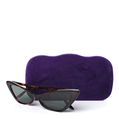 Gucci Acetate Cat Eye GG0708S Sunglasses Havana 8 of 8