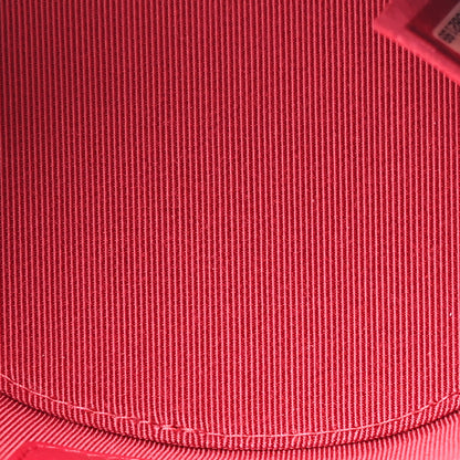 Chanel Patent Quilted Small Round Vanity With Chain Red 5 of 11