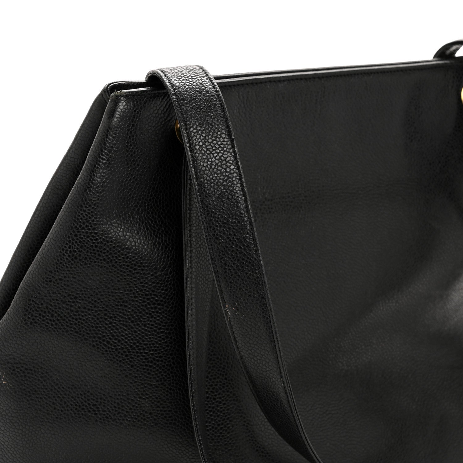 Chanel Caviar CC Timeless Tote Black 14 of 16