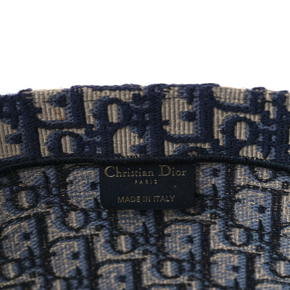 Christian Dior Oblique Large Book Tote Blue Multicolor 6 of 12