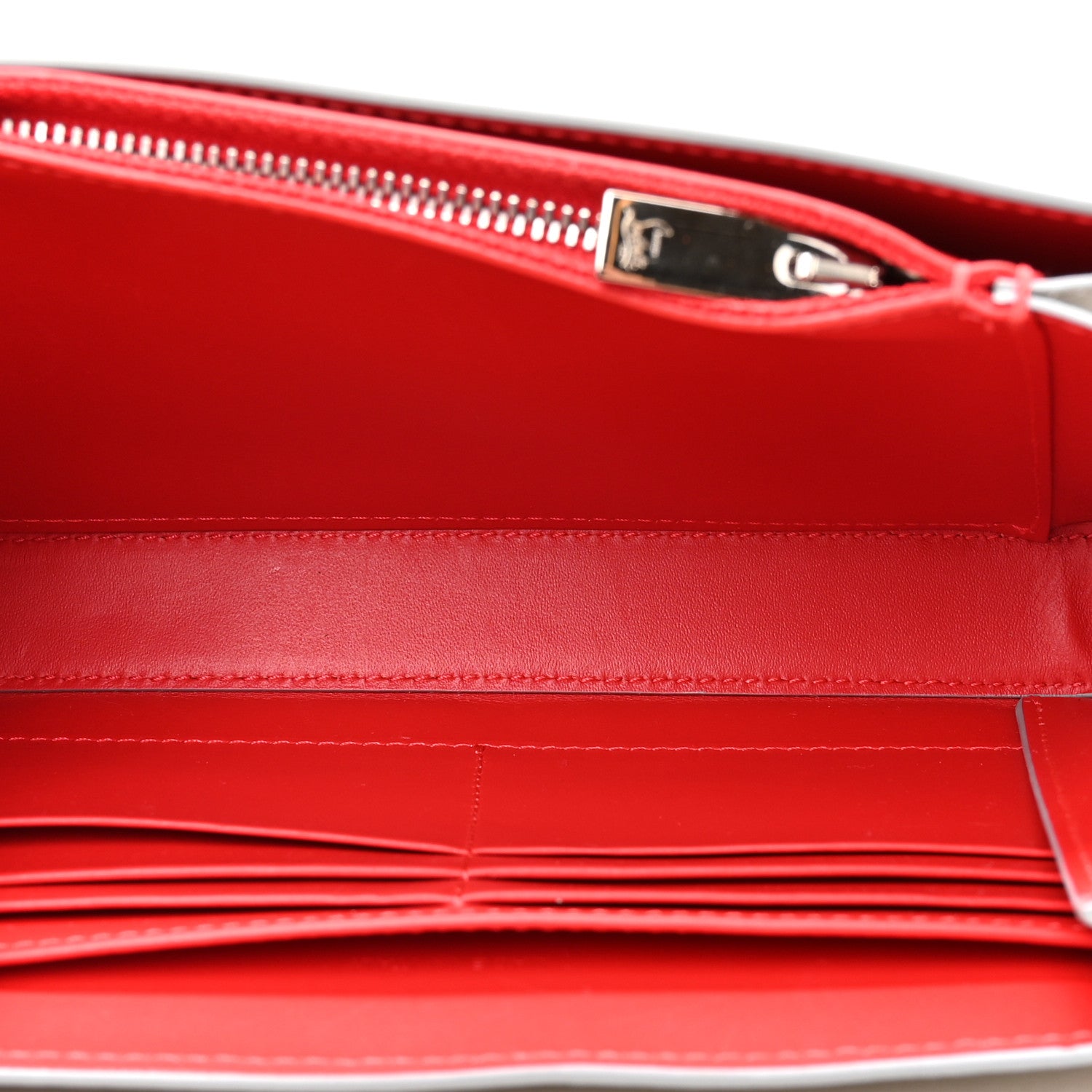 Christian Louboutin Calfskin Explorafunk Wallet On Strap Goose 5 of 13