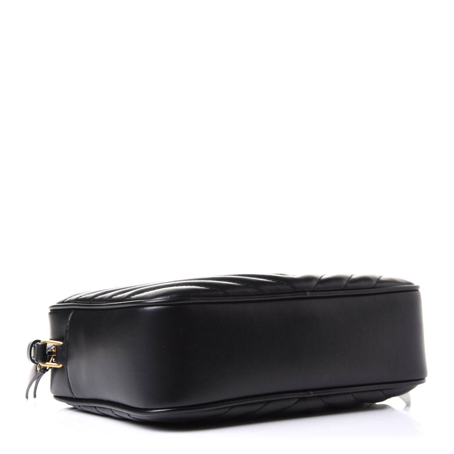 Calfskin Matelasse Monogram Lou Camera Bag Black
