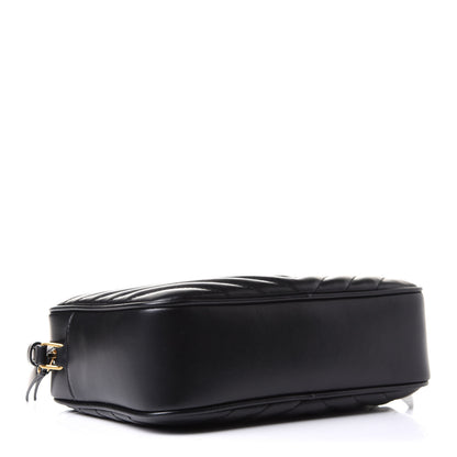Saint Laurent Calfskin Matelasse Monogram Lou Camera Bag Black 4 of 10