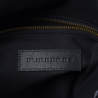 Burberry Canvas Check Armley Folding Messenger Black 9 of 12