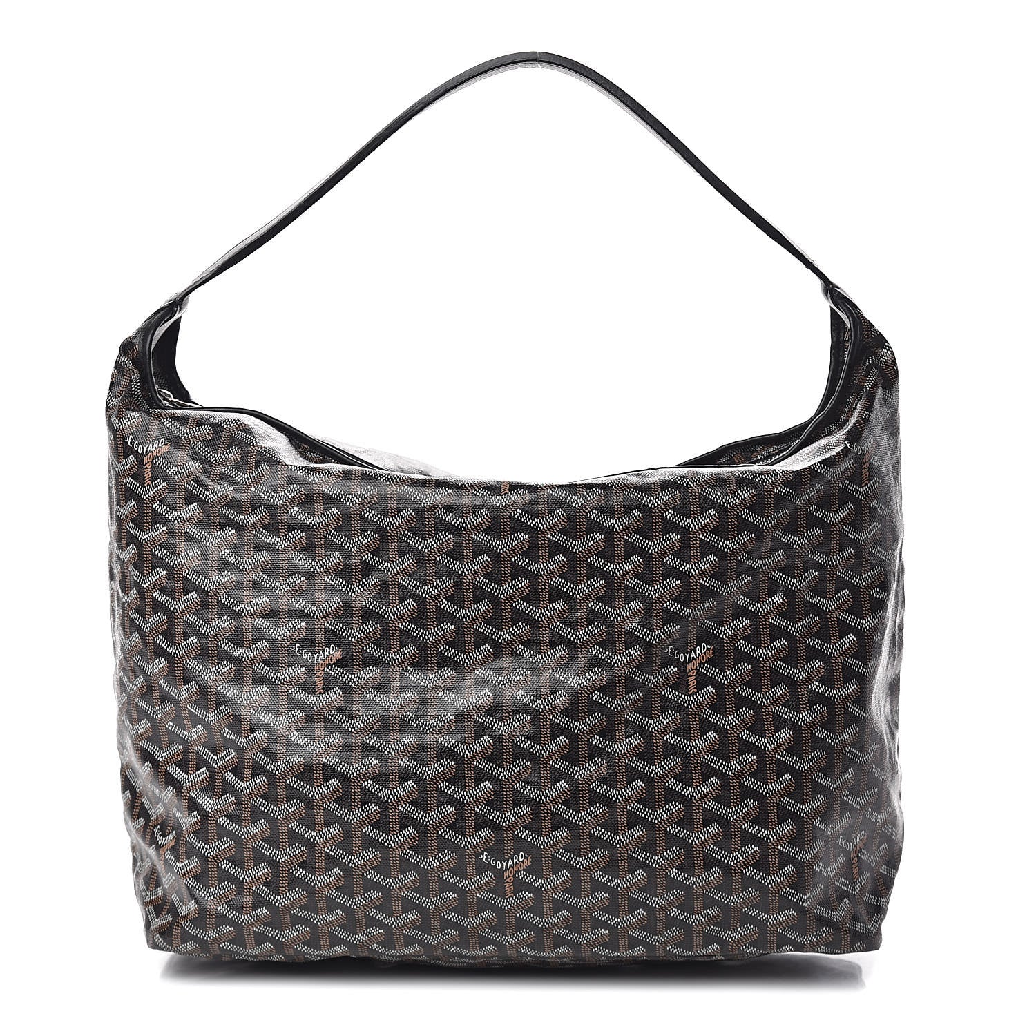 Goyard Goyardine Fidji Zip Hobo Black 1 of 12