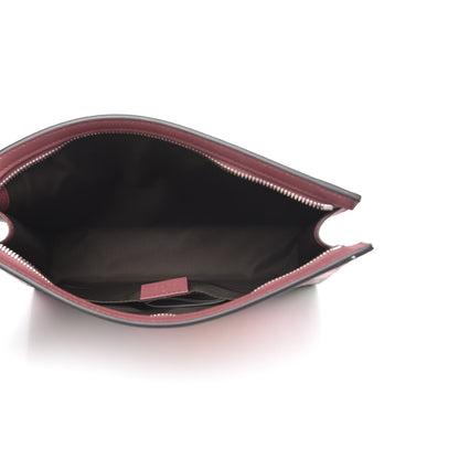 Gucci GG Supreme Monogram Blooms Large Cosmetic Case Beige Multicolor Dry Rose 5 of 10