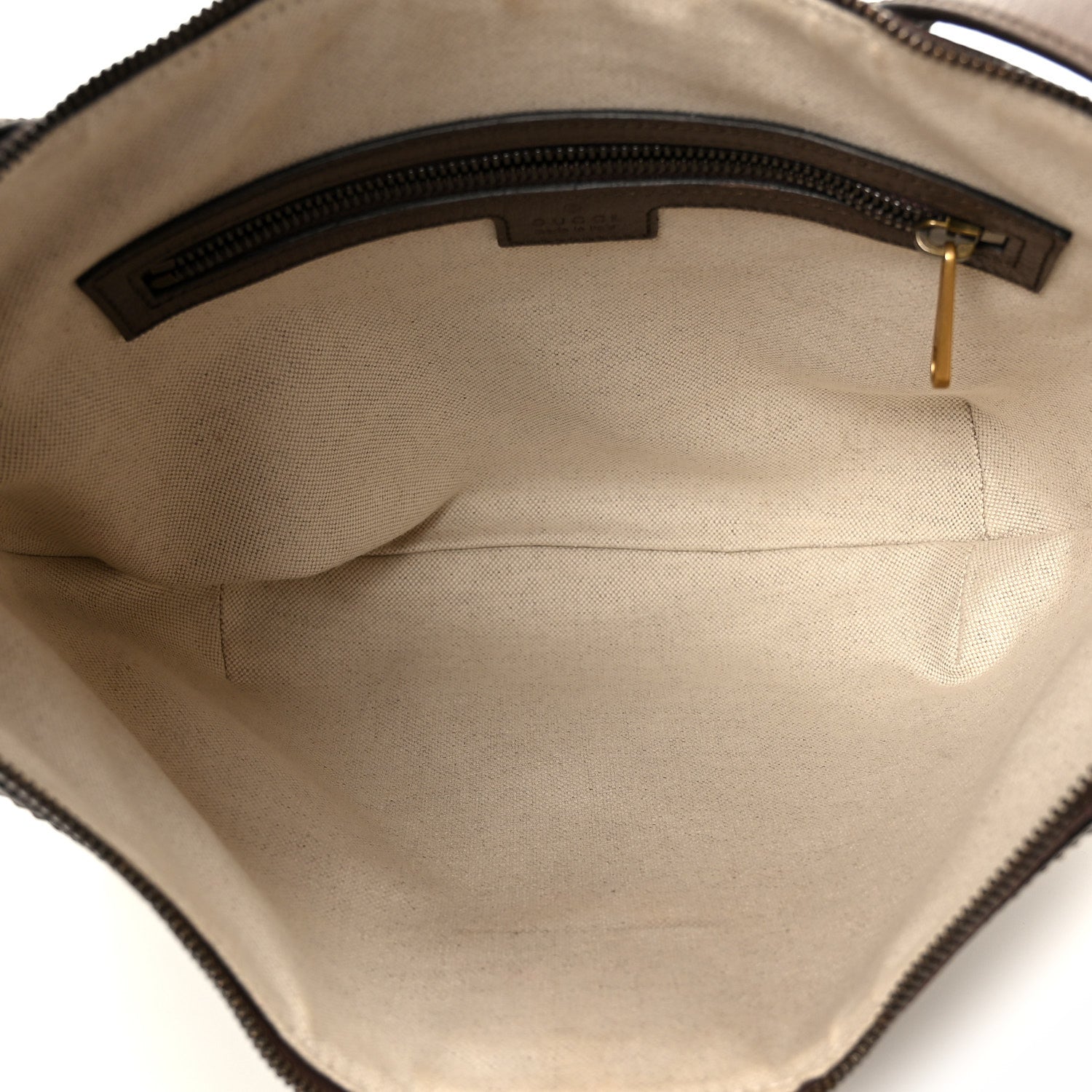 Gucci GG Supreme Monogram Web Small Ophidia Half Moon Hobo Brown 5 of 13