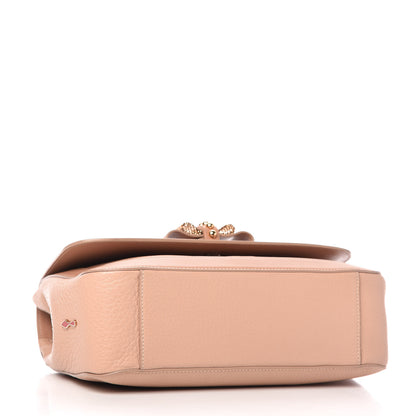 Christian Louboutin Soft Calfskin Small Sweety Charity Shoulder Bag Nude 4 of 10
