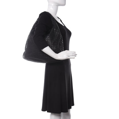 Bottega Veneta Nappa Intrecciato Large Veneta Hobo Black 2 of 9