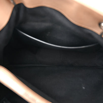 Saint Laurent Calfskin Y Quilted Monogram Large Loulou Shopper Nude Powder 5 of 15