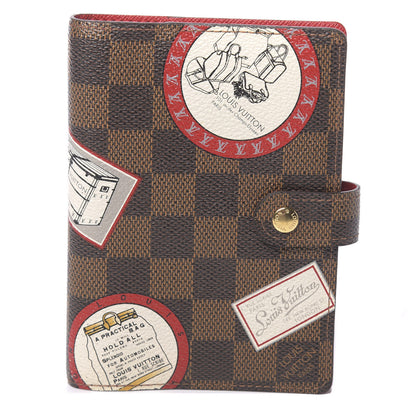 Louis Vuitton Damier Ebene Patch Small Ring Agenda Cover 1 of 6