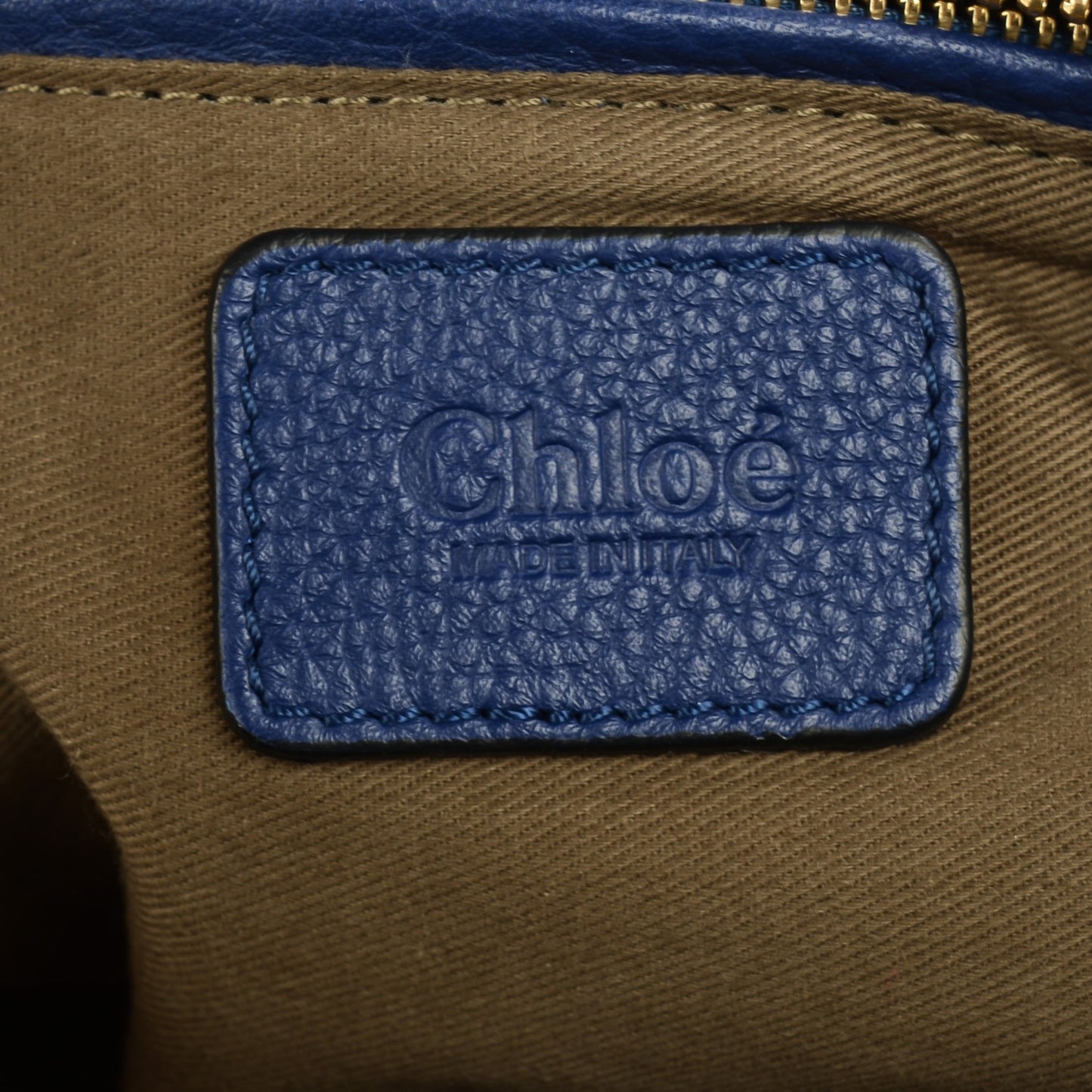 Calfskin Small Marcie Satchel Sea Water