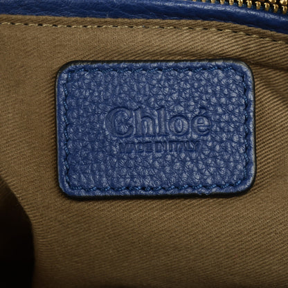 Chloe Calfskin Small Marcie Satchel Sea Water 9 of 10