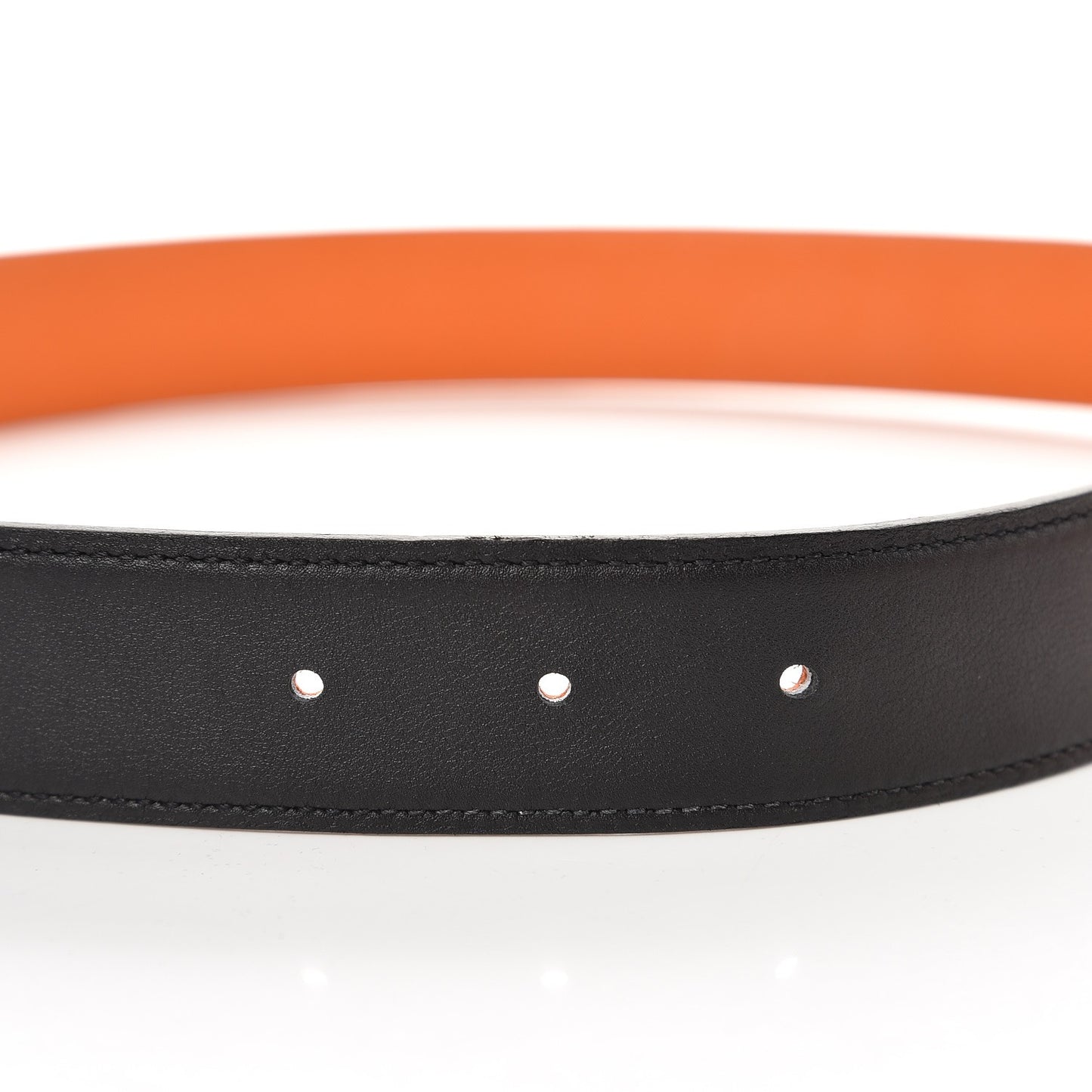 Swift Epsom 32mm H Belt 100 Black Orange