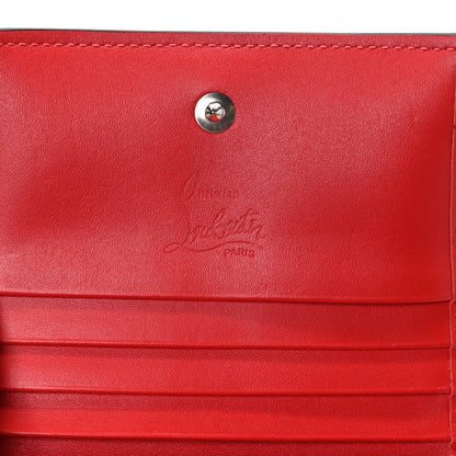 Christian Louboutin Calfskin Loubinthesky Panettone Palatin Wallet Ballerina 5 of 8