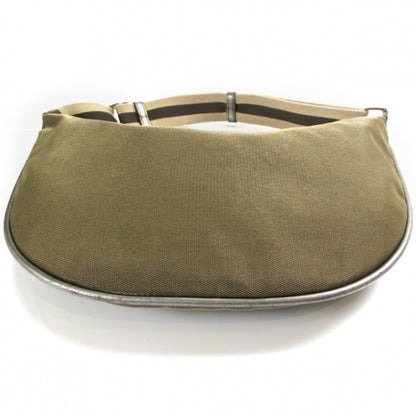 Gucci Nylon Half Moon Hobo Green 4 of 11