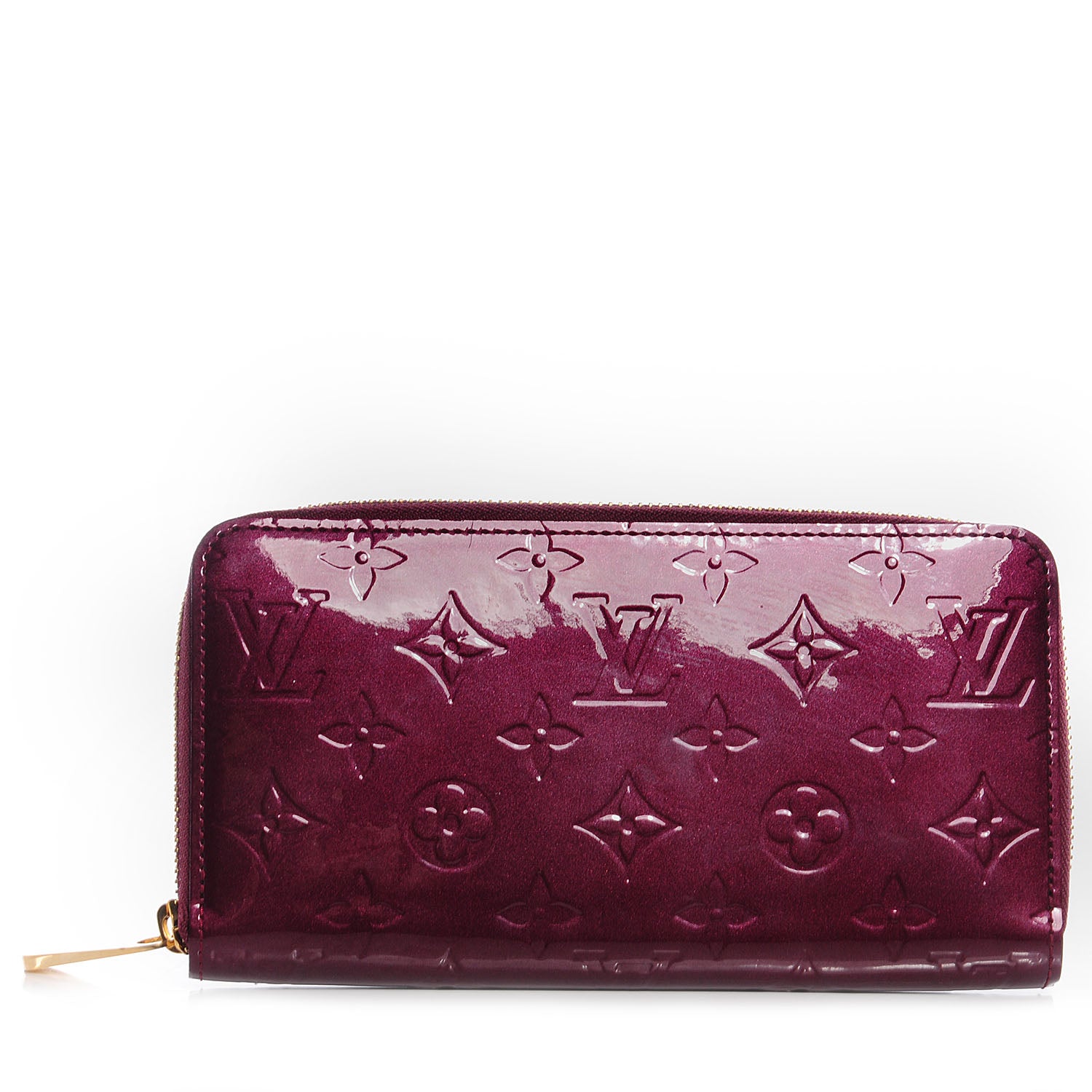 Louis Vuitton Vernis Zippy Wallet Rouge Fauviste 1 of 7